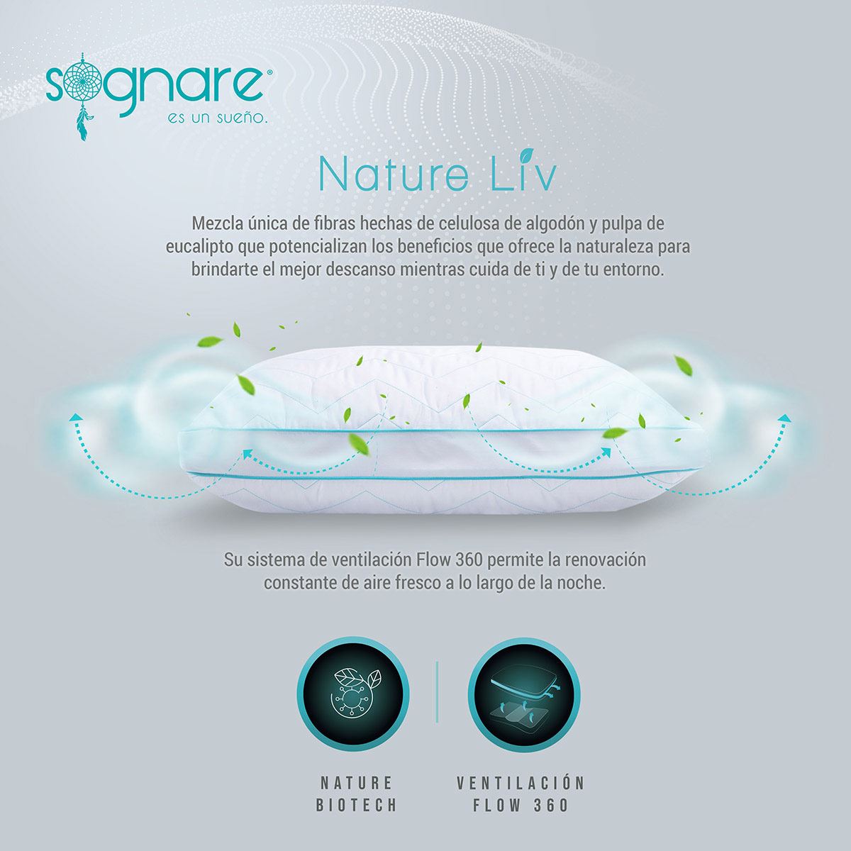 Almohada Sognare Sleepmaster