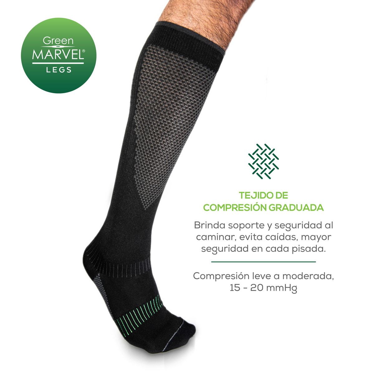 Green Marvel Legs Compression CH-M