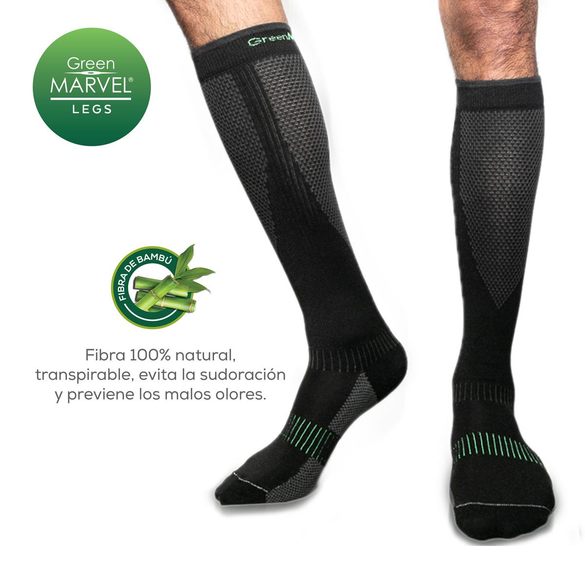 Green Marvel Legs Compression CH-M