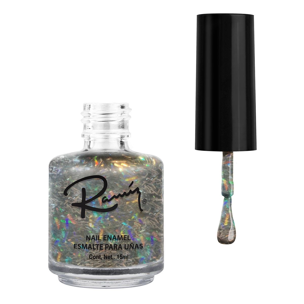 Esmalte Plata Confetti Ramíz