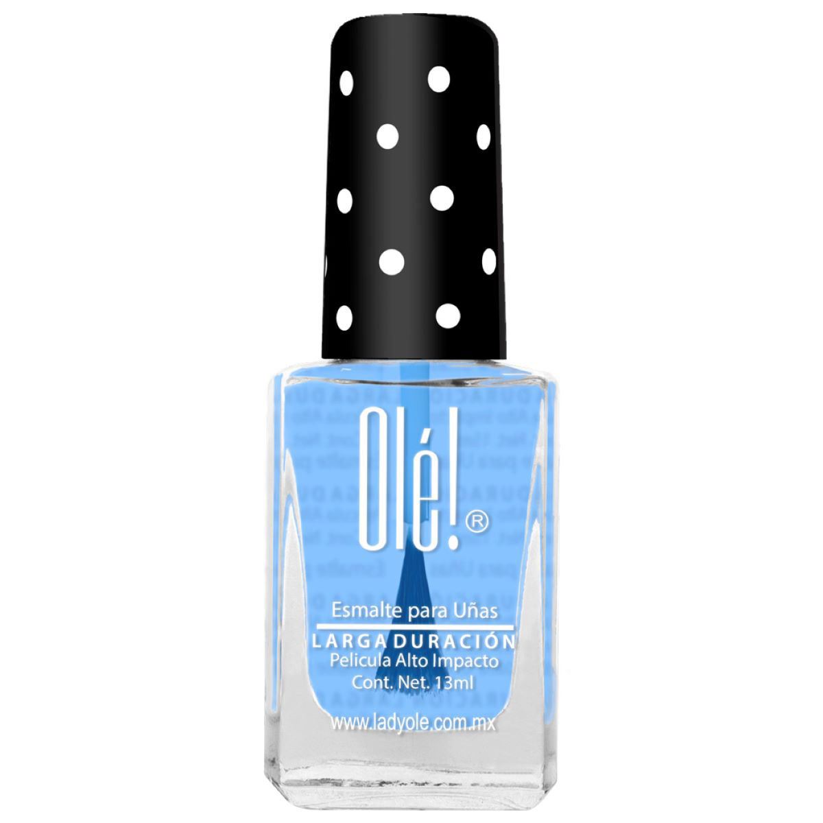 Esmalte secador de uñas transparente