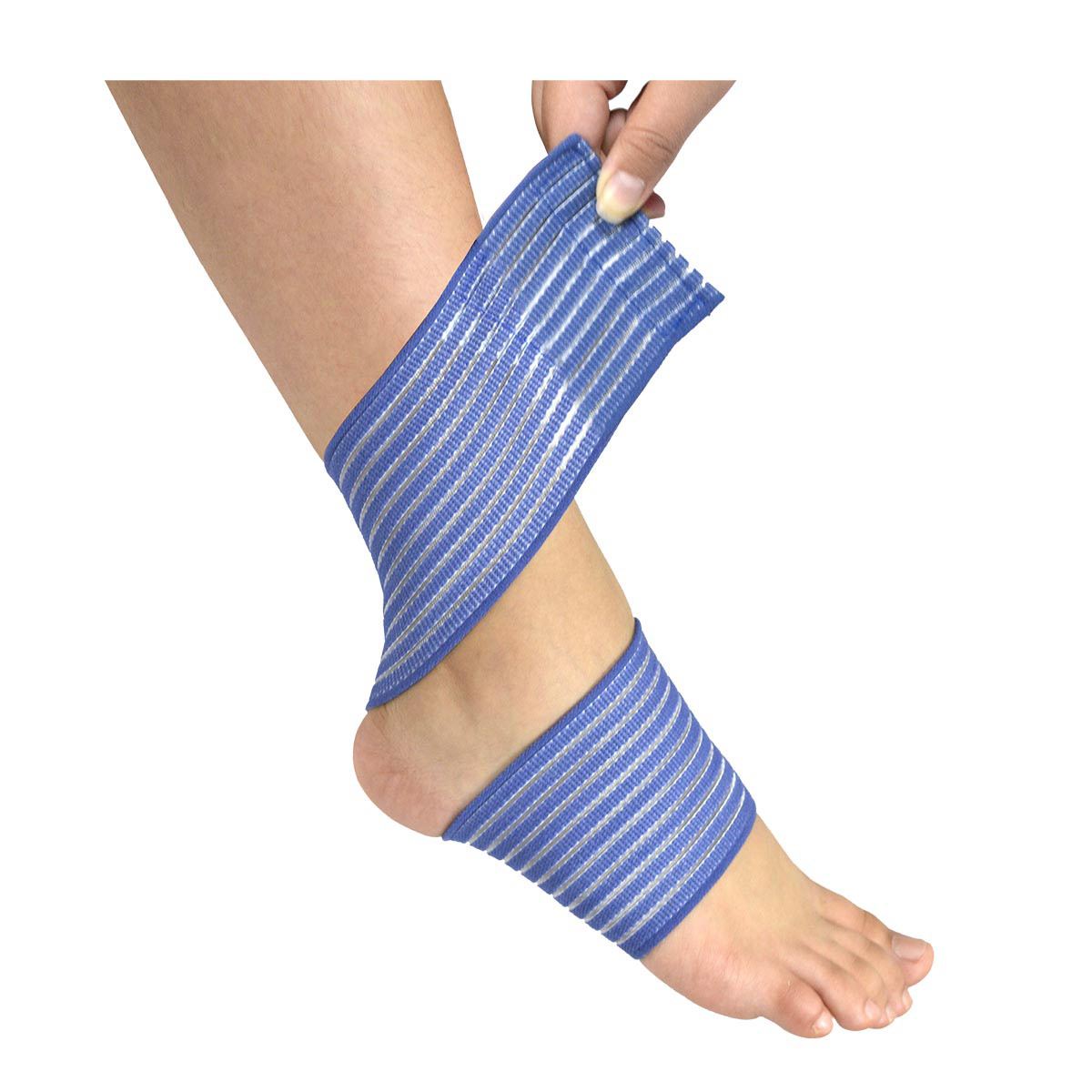 Venda Elastica Tobillo Azul Unitalla Machmedical