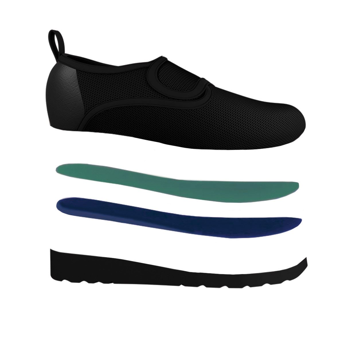 Gold Care Talla 5 Negro