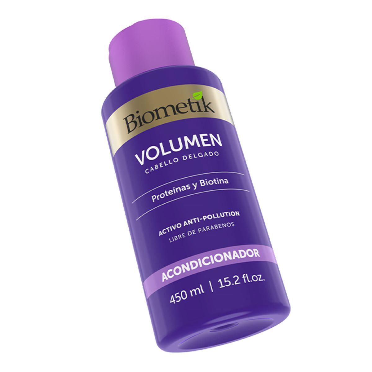 Acondicionador p/volumen con biotina 450ml Biometik