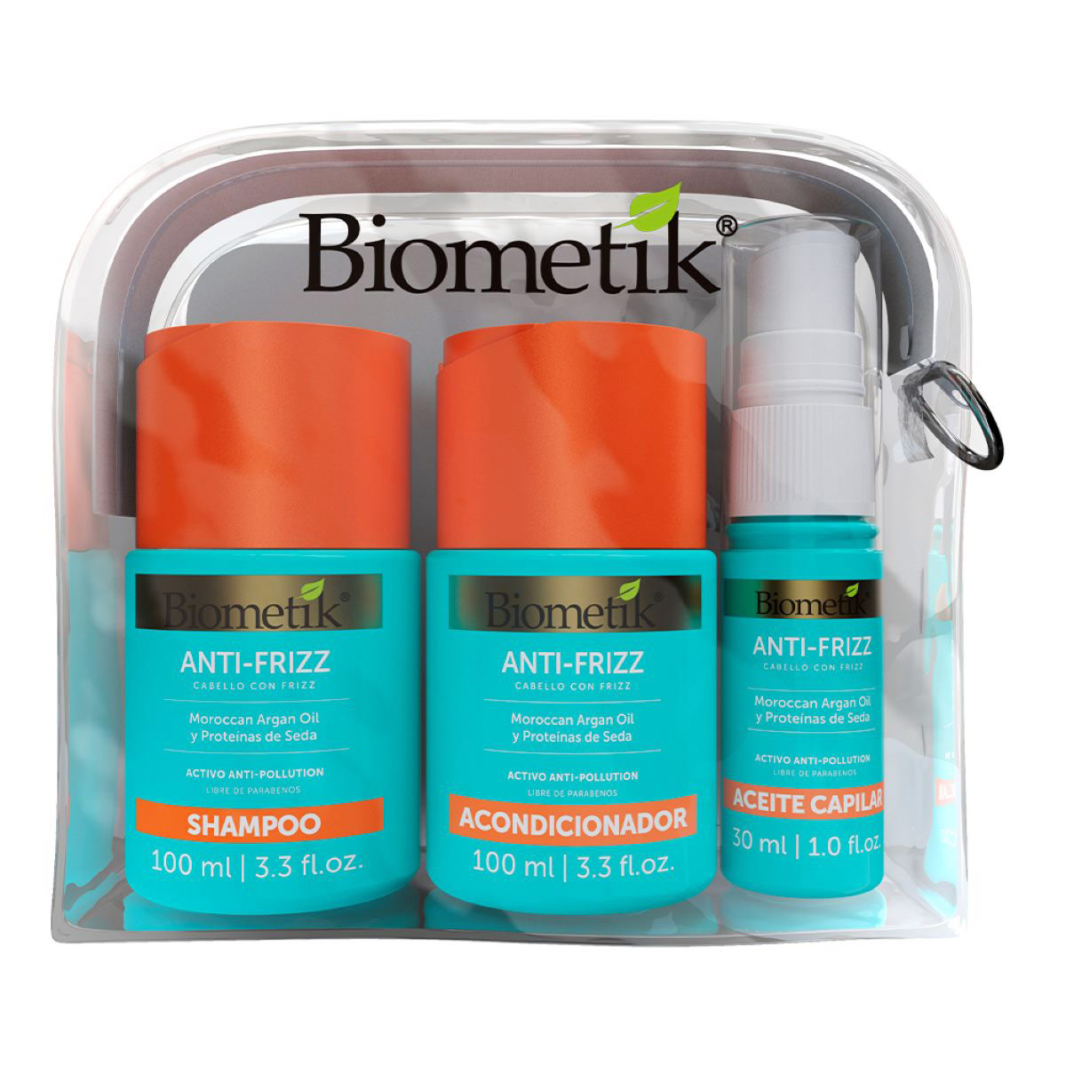 Kit de Viaje Anti Frizz Biometik