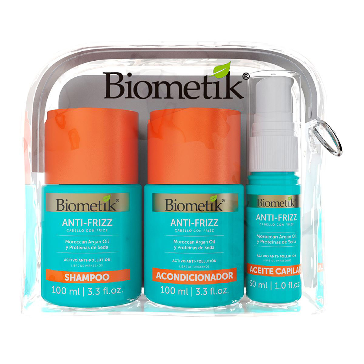 Kit de Viaje Anti Frizz Biometik