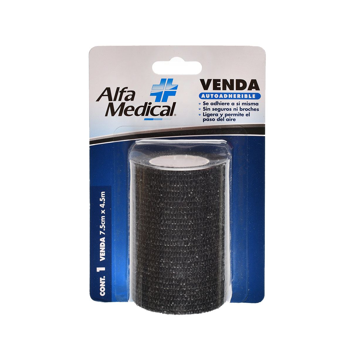 VENDA AUTOADHERIBLE 7.5 CM X 4.5 MT