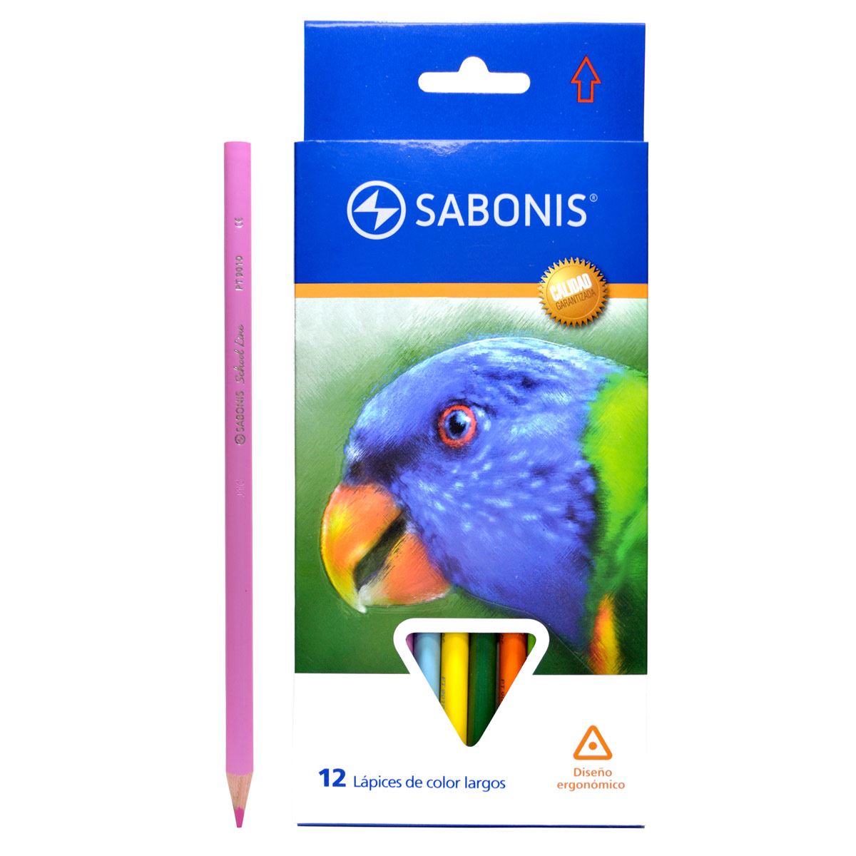 Set Colores de Madera 12 pzas