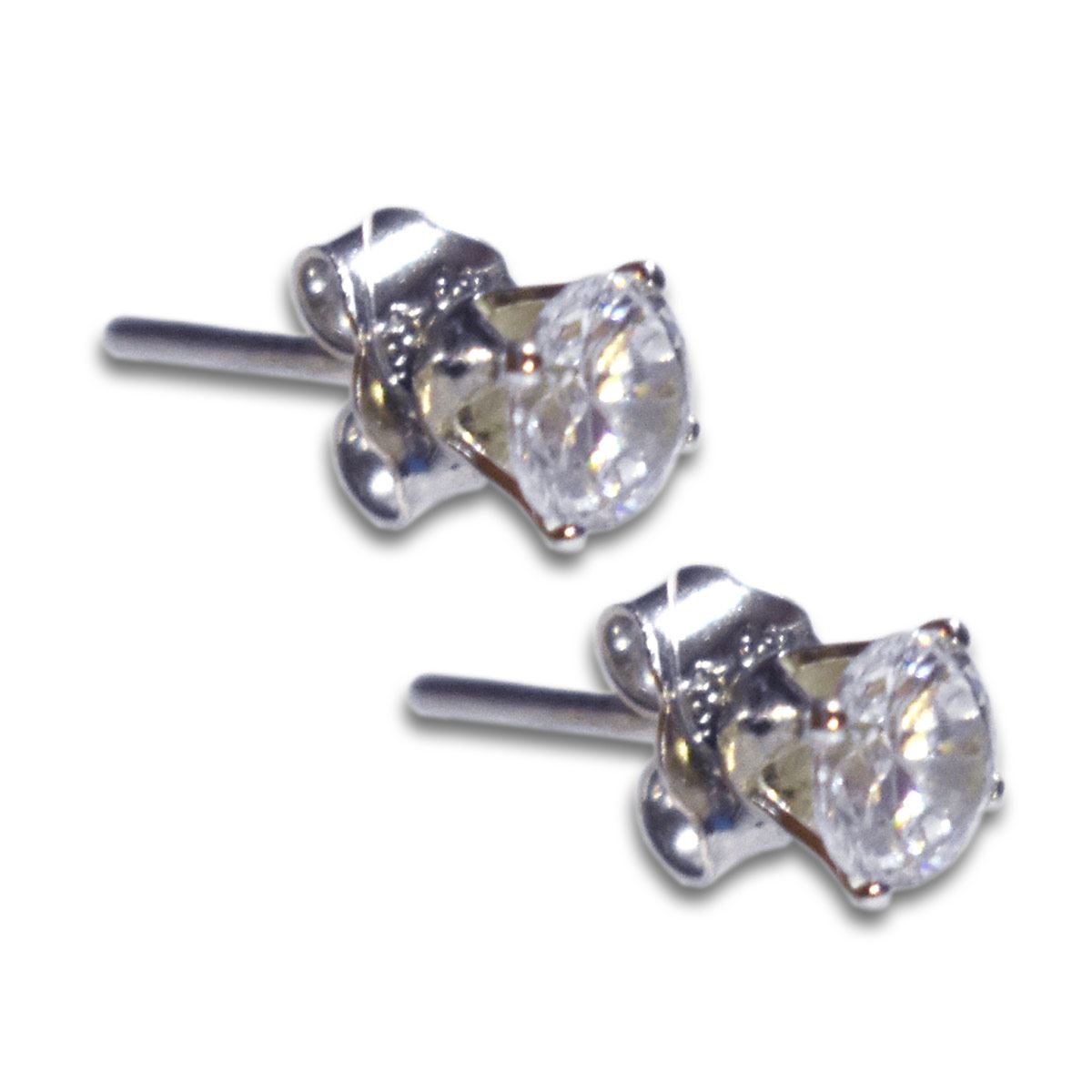 Broquel Con Swarovski Blanco