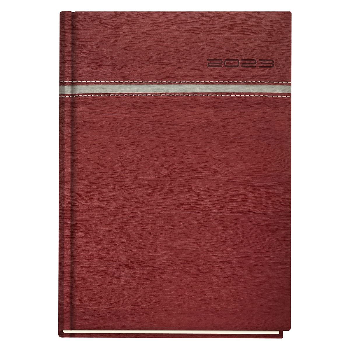 Agenda ejecutiva cut rojo con gris