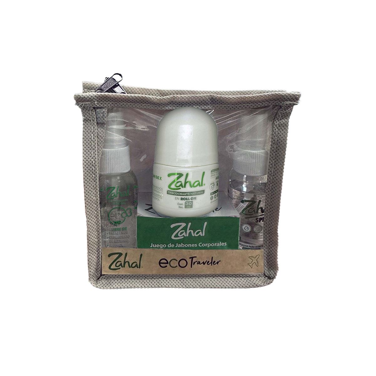 Kit de Desodorantes y Jabon Corporales Ecotraveler Zahal