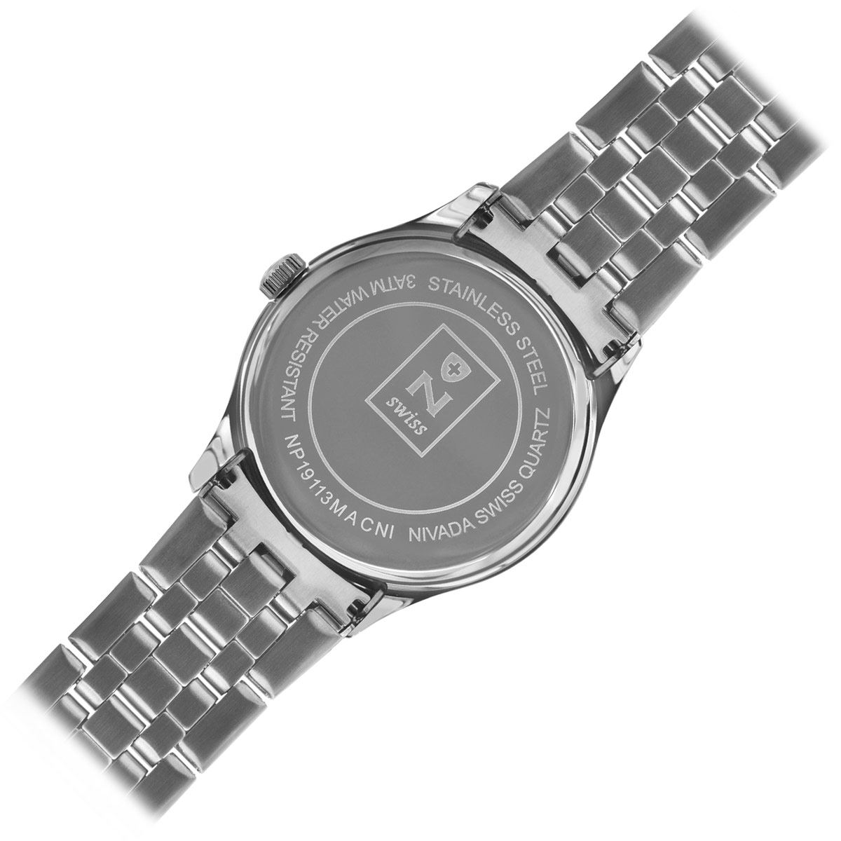 Reloj Nivada Executive Acero Para Caballero