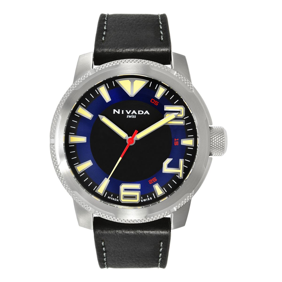 Reloj Nivada Gear Bicolor Para Caballero