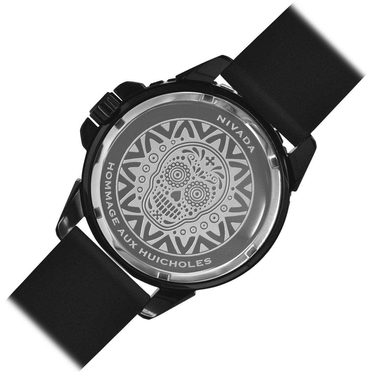 Reloj Nivada NP20022MPVGI Caballero Skull Negro