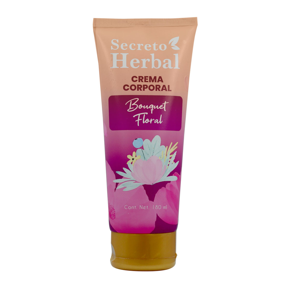 Crema Corporal Bouquet Floral 180 ml Secreto Herbal