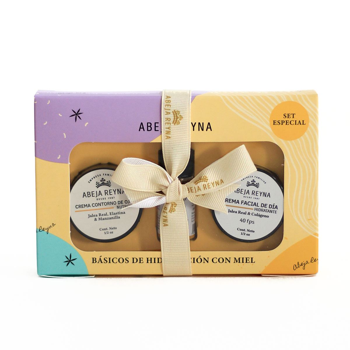 KIT BASICOS HIDRATACION C/MIEL ABEJA REYNA