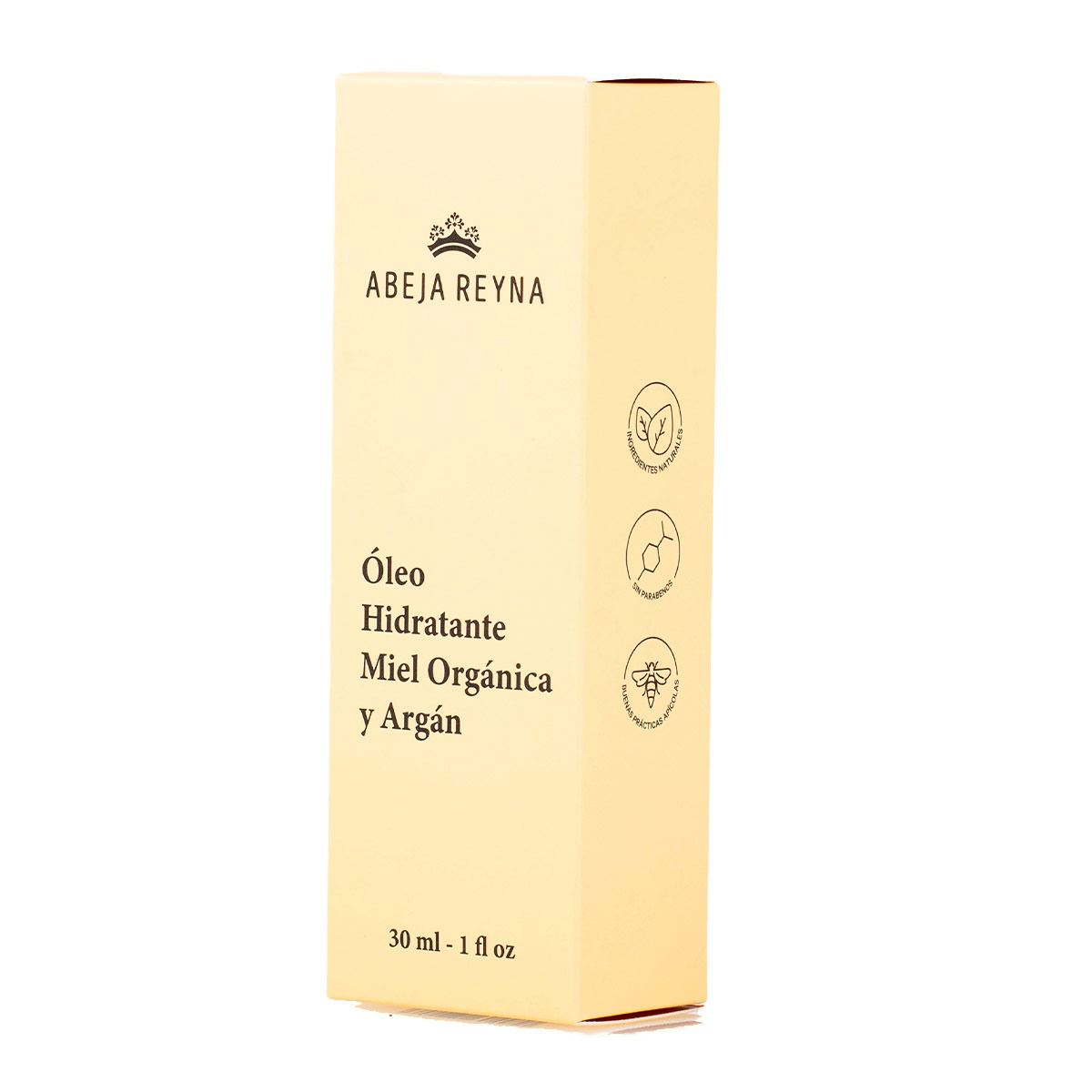 Óleo hidratante para cabello miel y argán 30ml