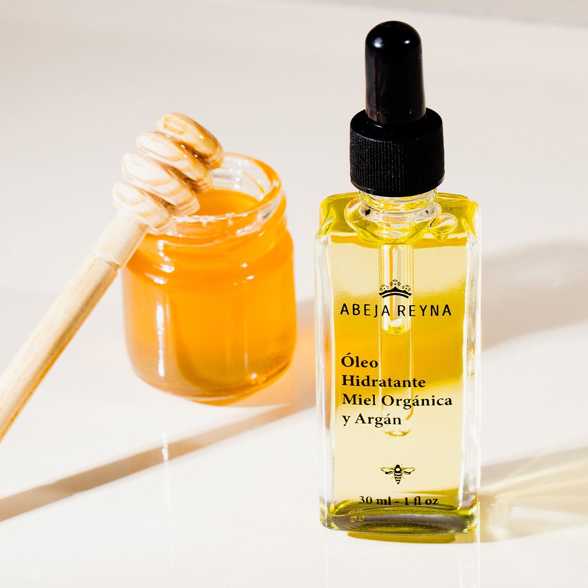 Óleo hidratante para cabello miel y argán 30ml