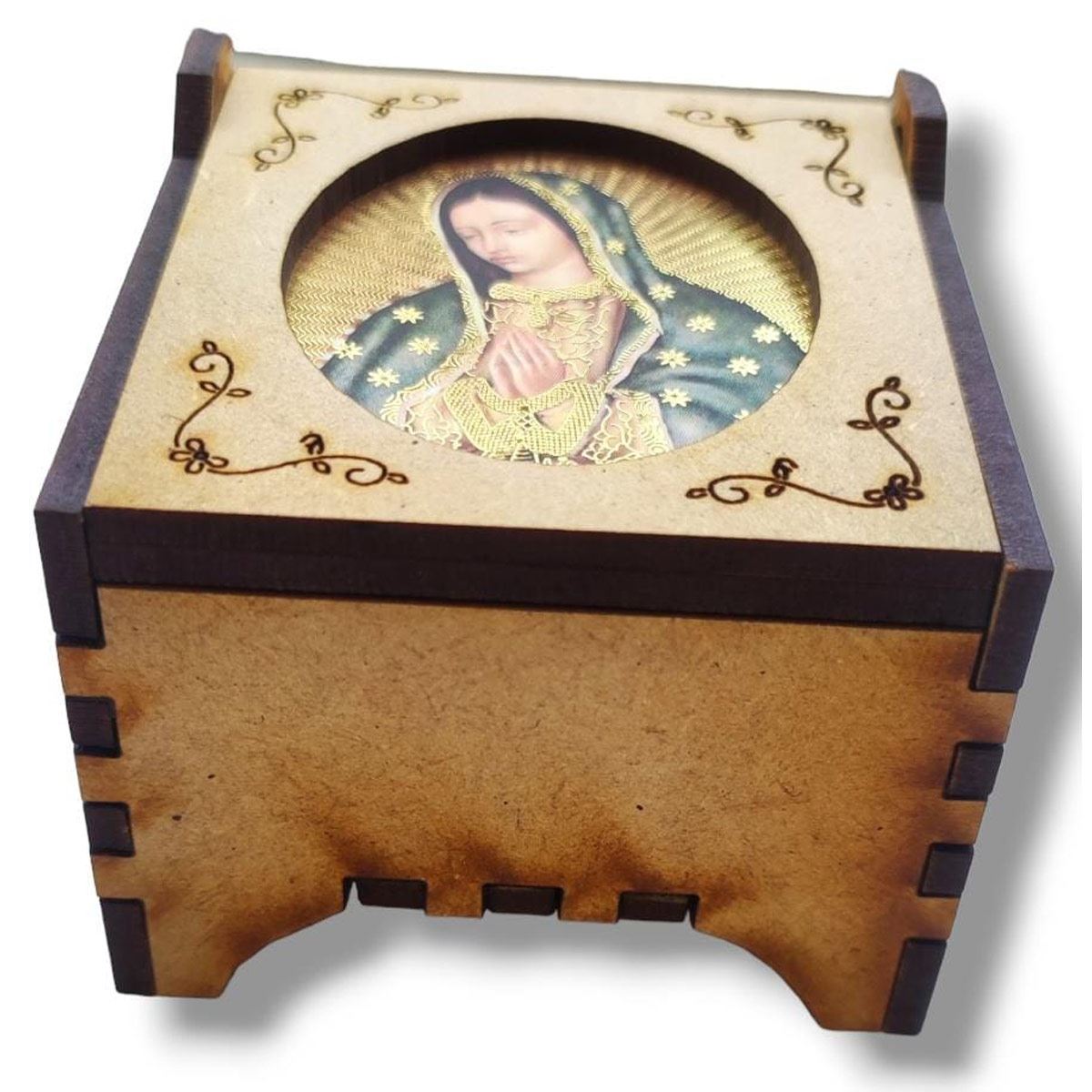 Porta rosario Grande Virgen Busto