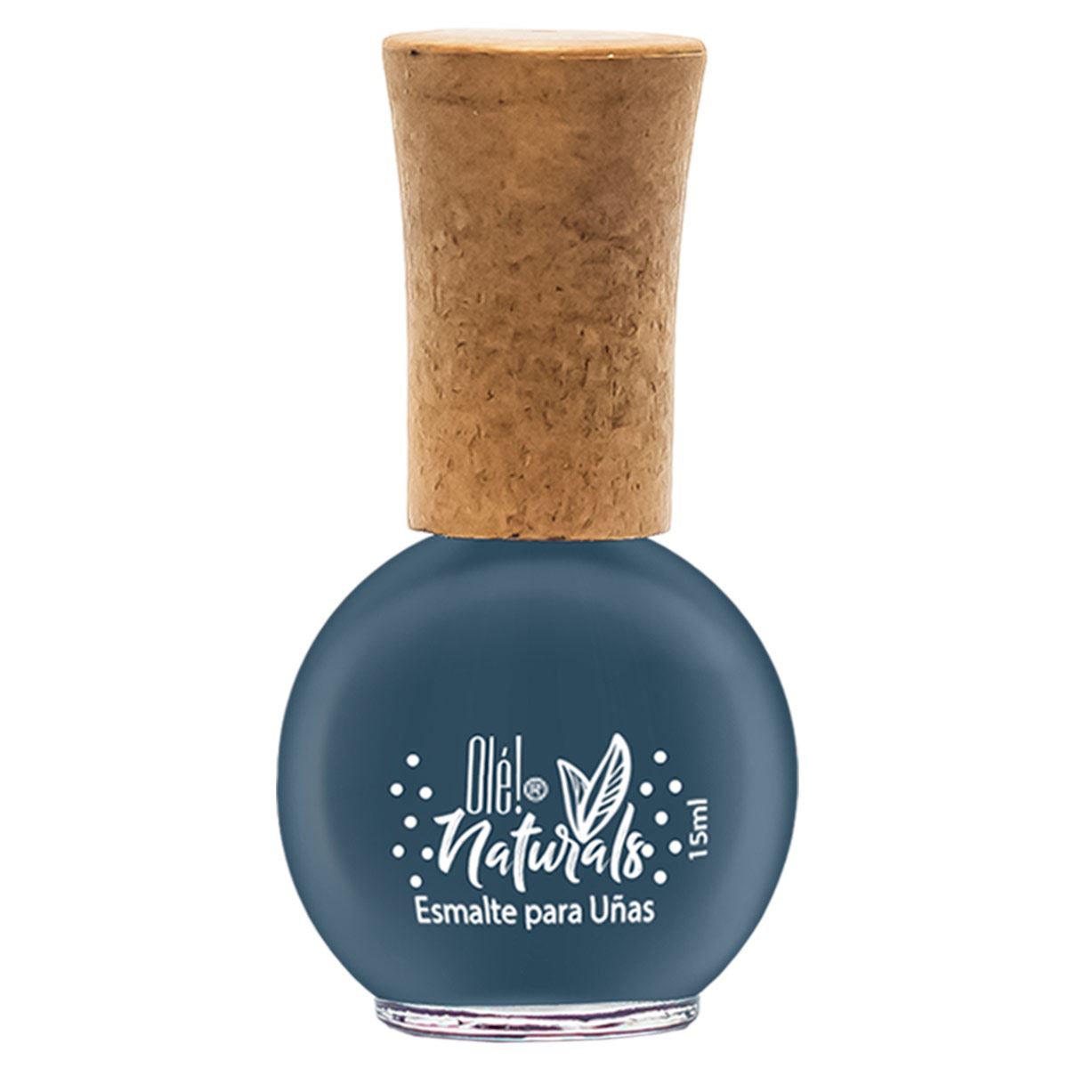 Olé! Naturals, esmalte para uñas color Gris, 15 ml
