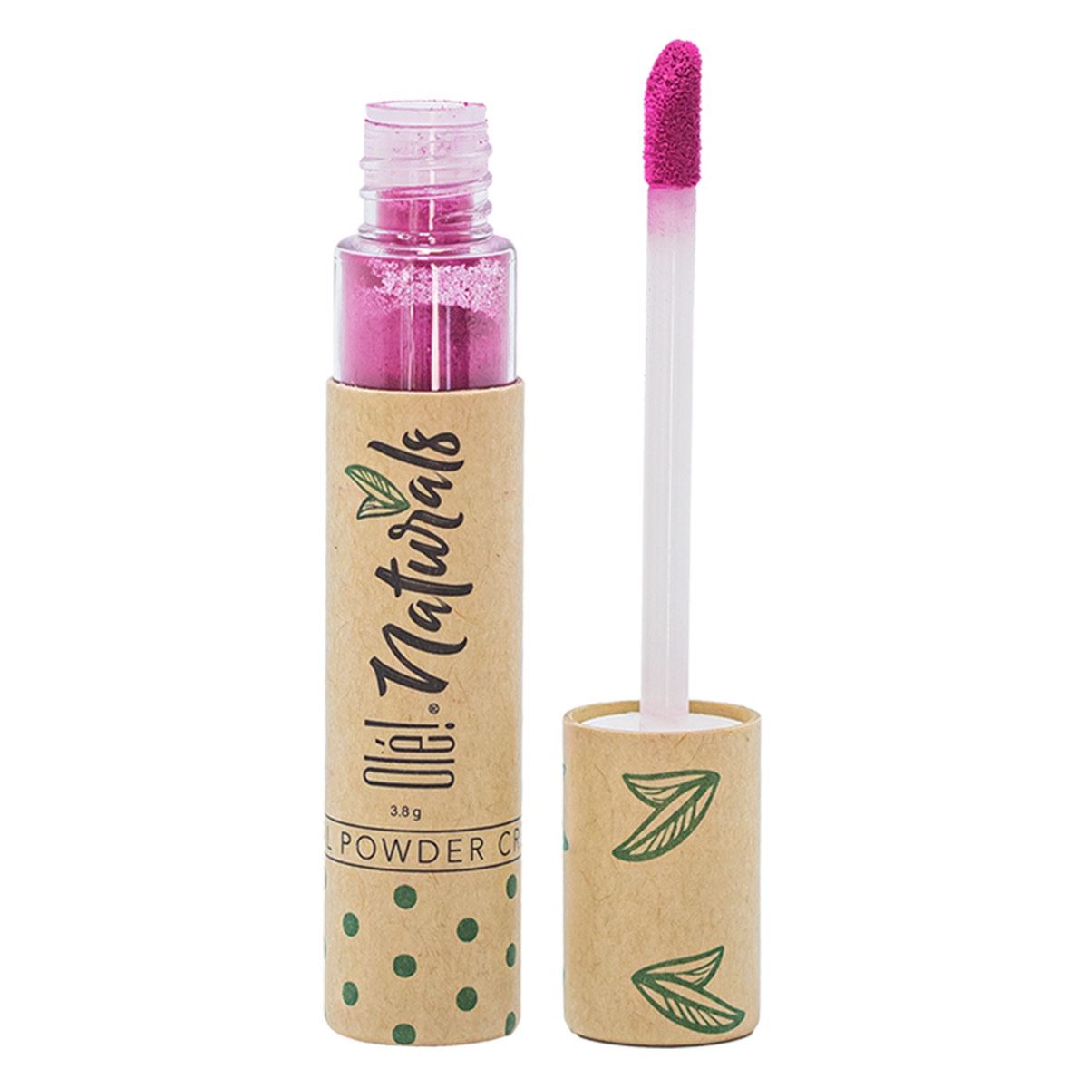 Olé! Naturals, labial indeleble en polvo color Malva, 3.8 gr