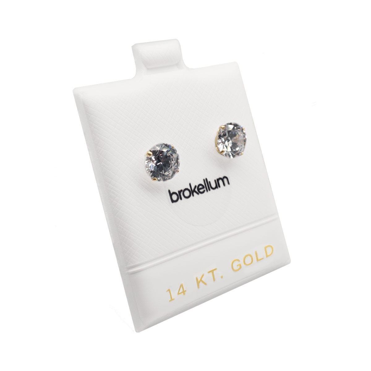 Broquel 14k Premium Redondo #7