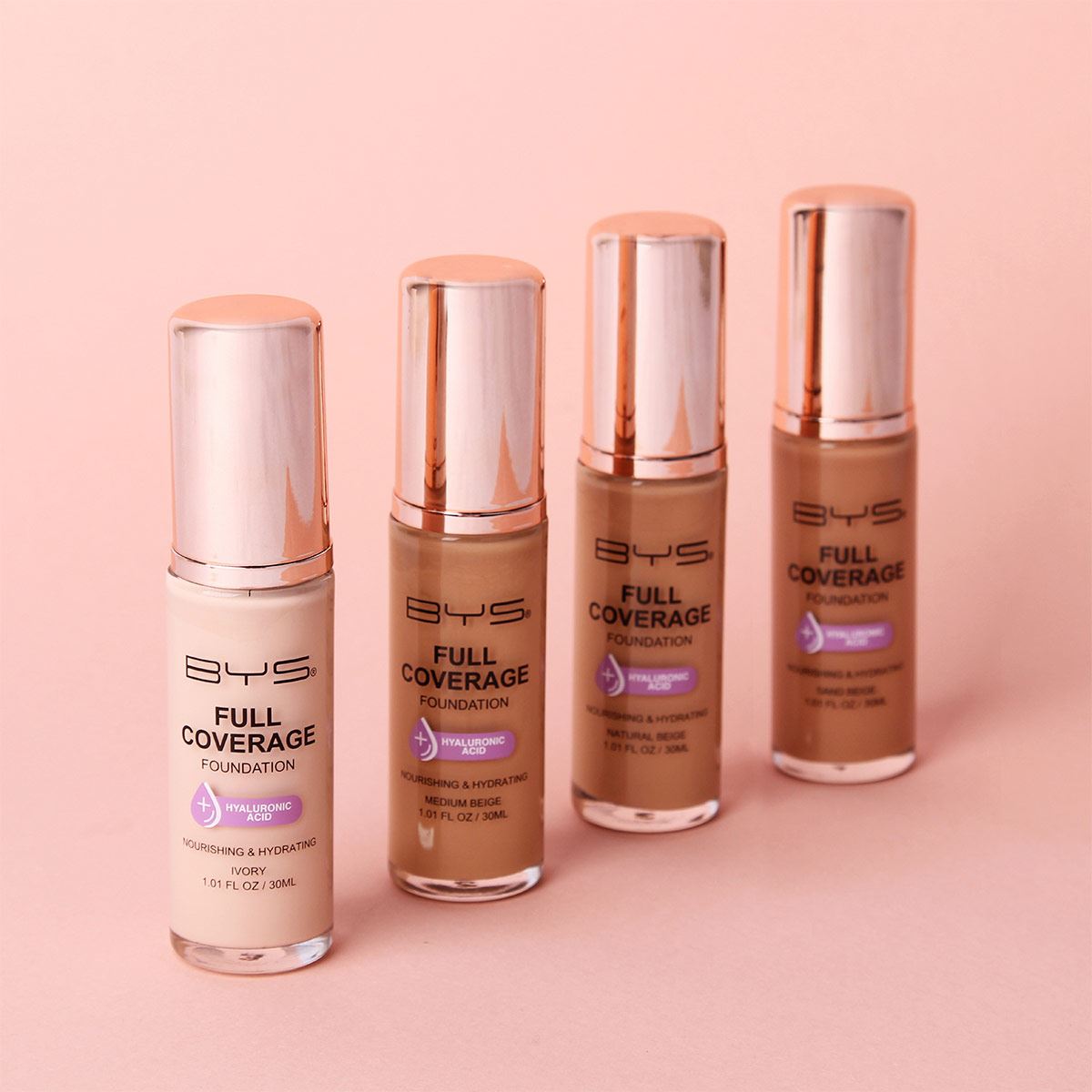 Base de Maquillaje Full Coverage Ivory Bys