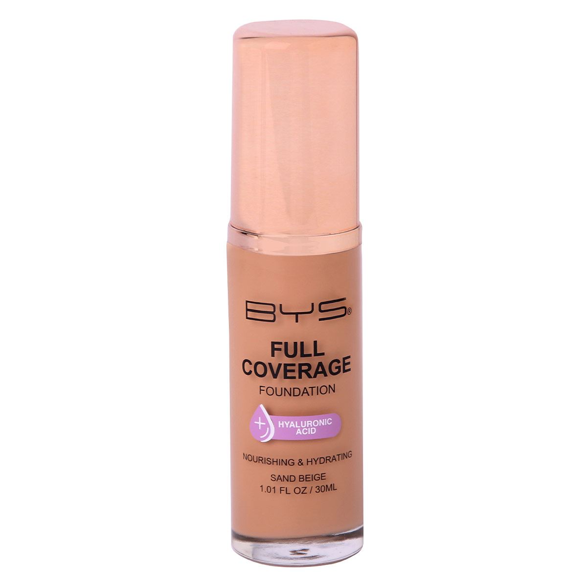 Base de Maquillaje Full Coverage Sand Beige Bys