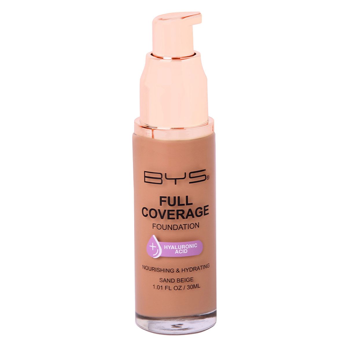 Base de Maquillaje Full Coverage Sand Beige Bys