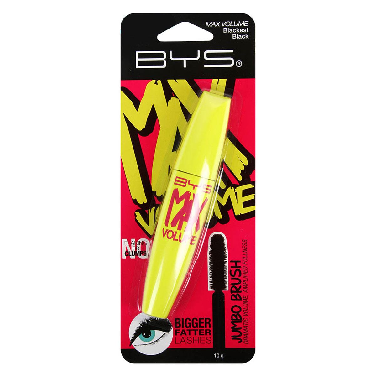 Mascara Max Volume Blackest Black Bys