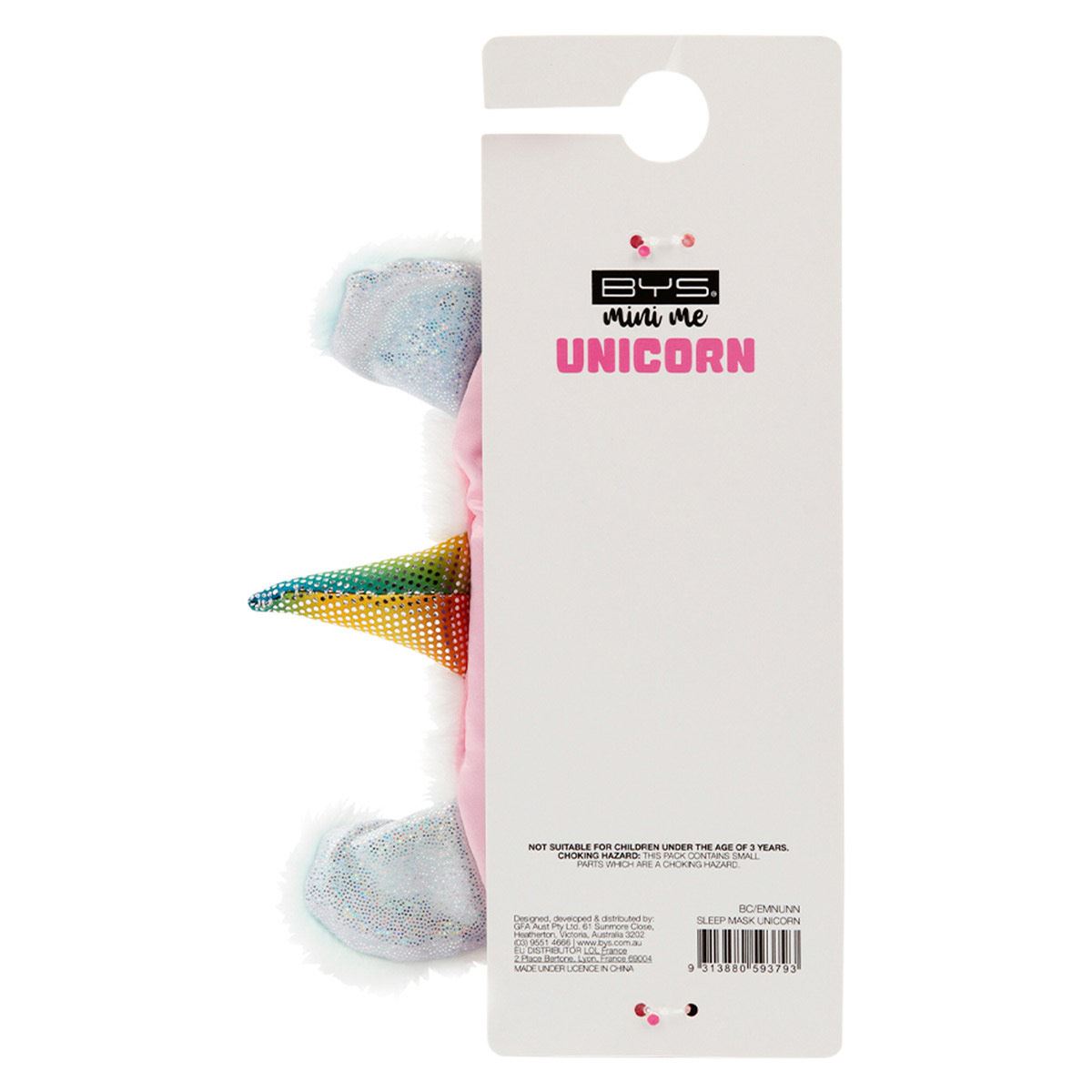 Antifaz para Dormir Unicorn BM008 Bys Mini Me