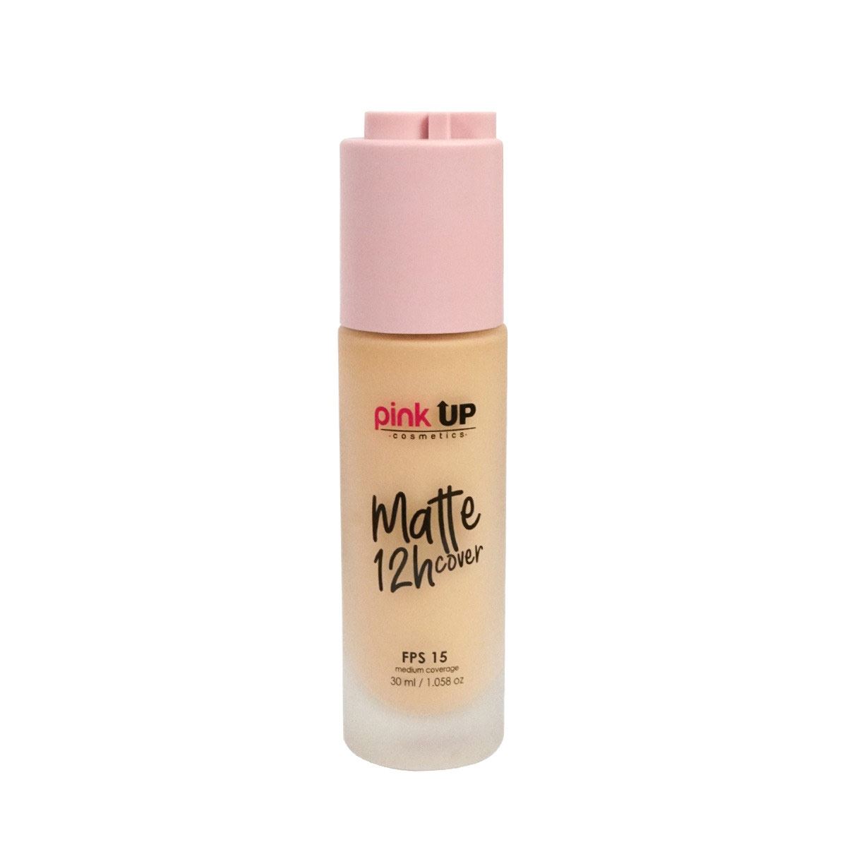 Maquillaje Líquido Mate Pink Up Beige 300 Matte 12h Cover