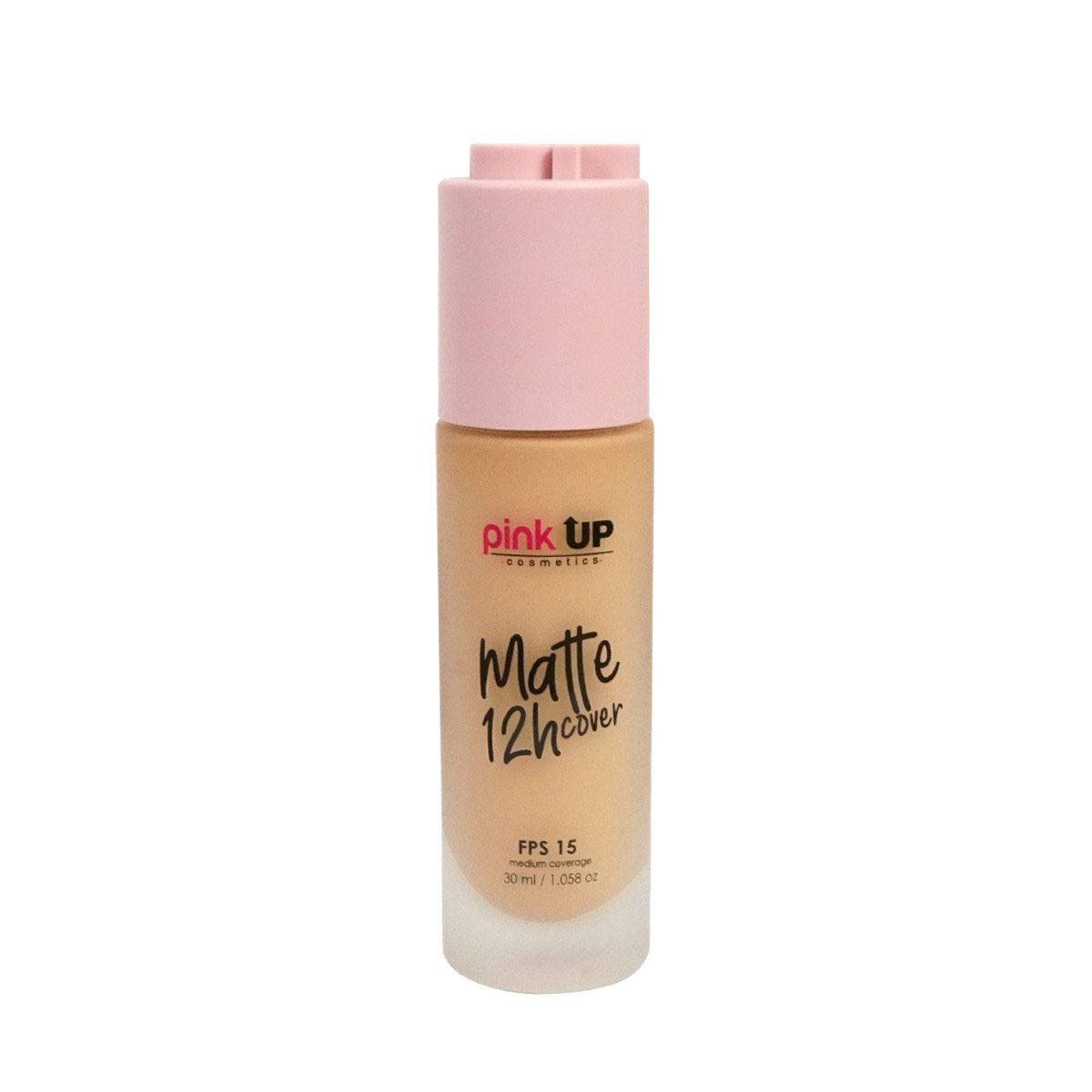 Maquillaje Líquido Mate Pink Up Medium 500 Matte 12h Cover