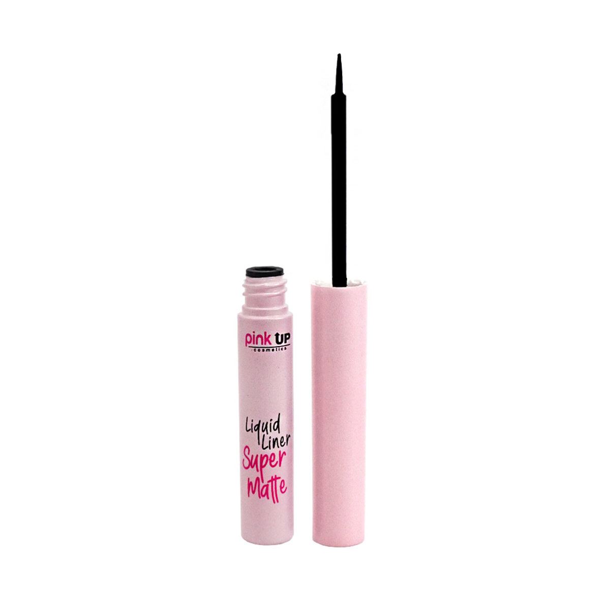 Super Matte Delineador Líquido Pink Up Charcoal