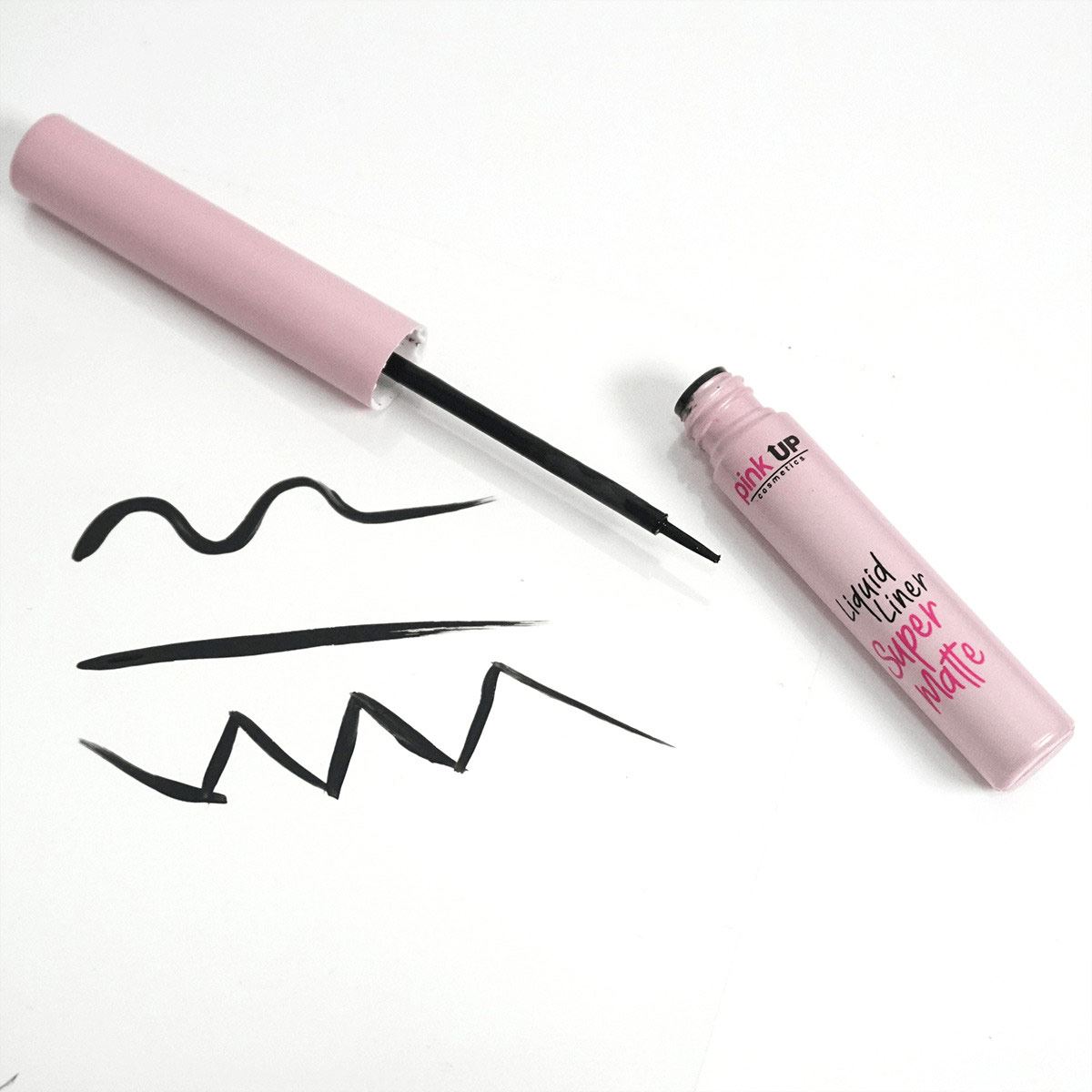Super Matte Delineador Líquido Pink Up Charcoal