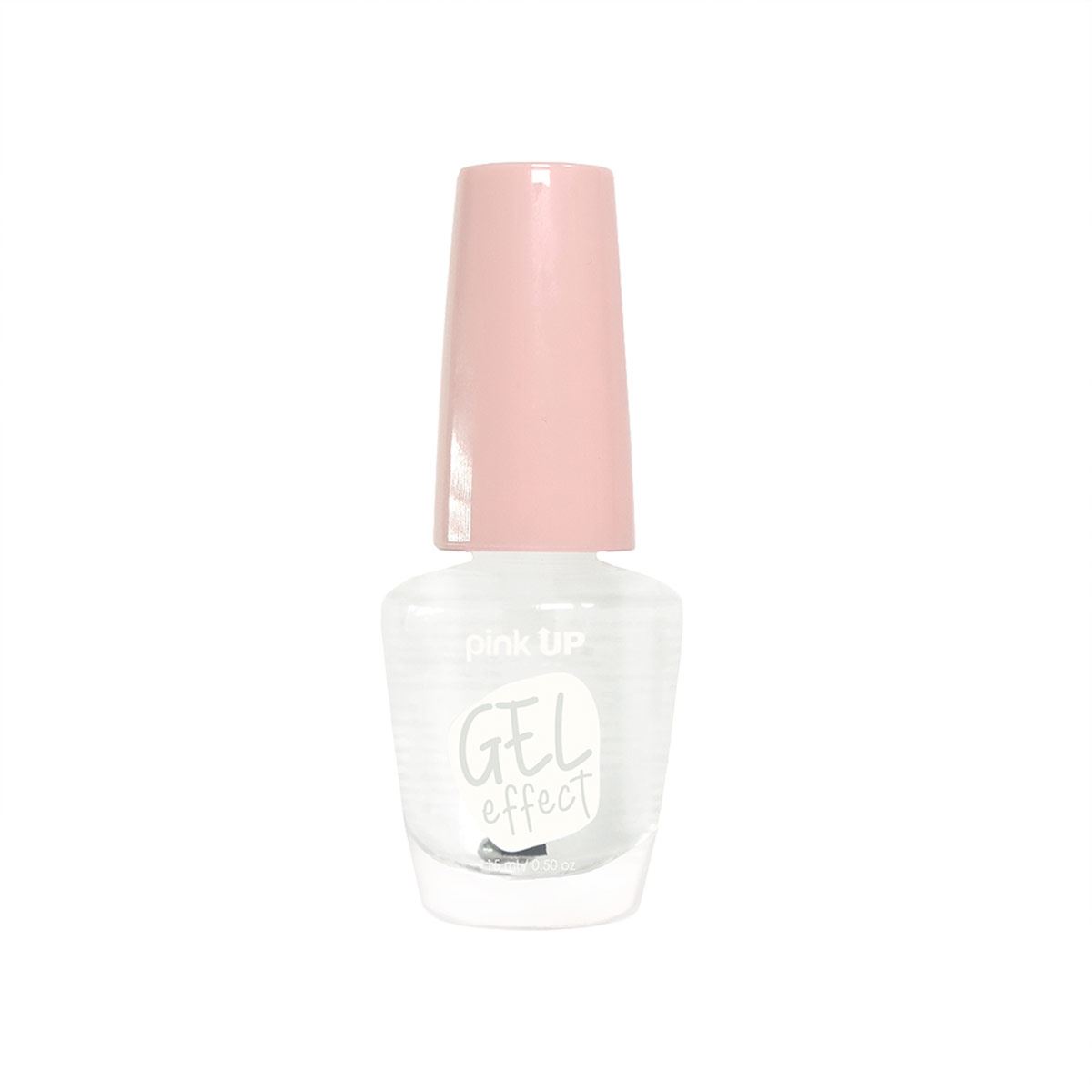 Esmalte para Uñas Gel Effect Pink Up 31 Brillo Transparente