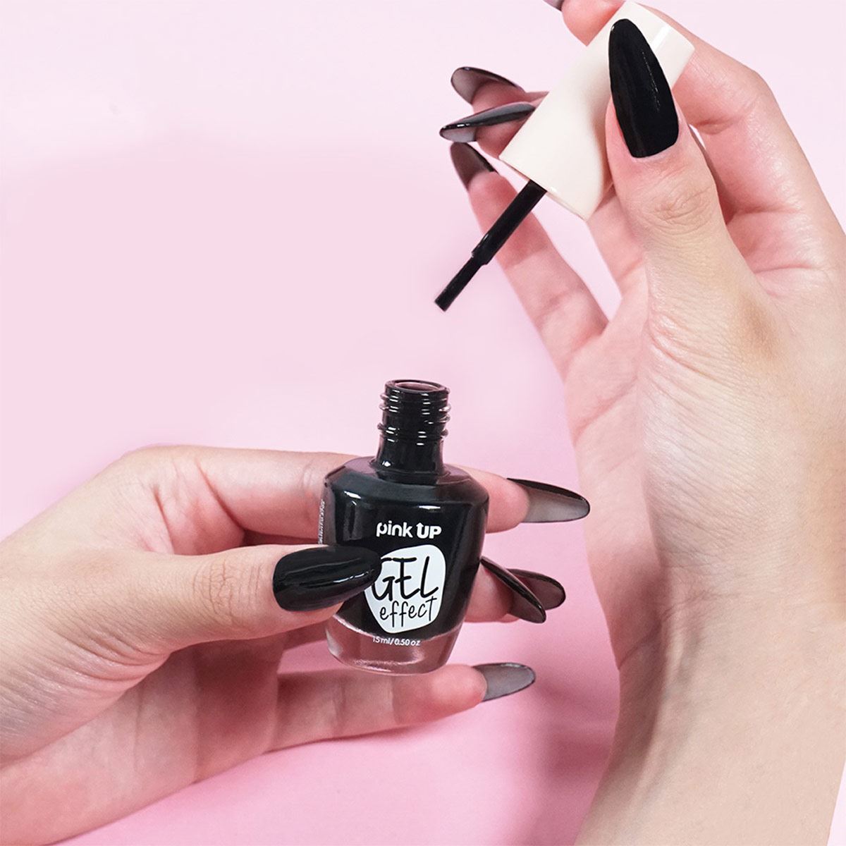 Esmalte para Uñas Gel Effect Pink Up 36 Black