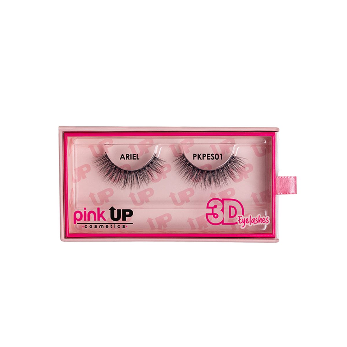 Pestañas Postizas 3D Eyelashes Pink Up Ariel 01