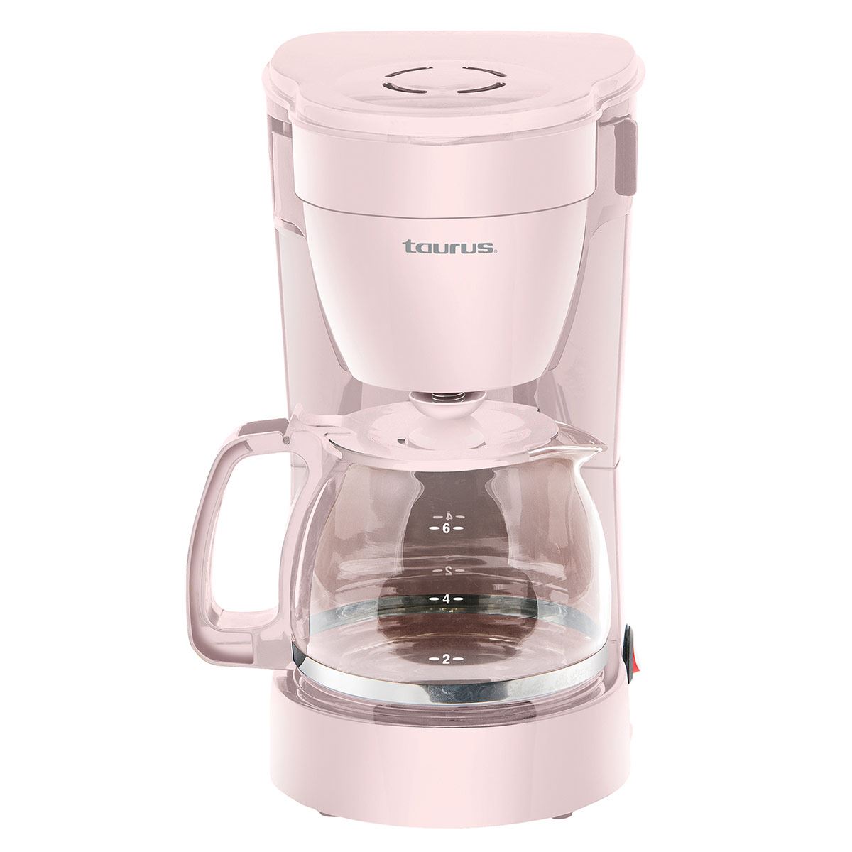 Cafetera Taurus Rosa Coffeemax6 Ribbon