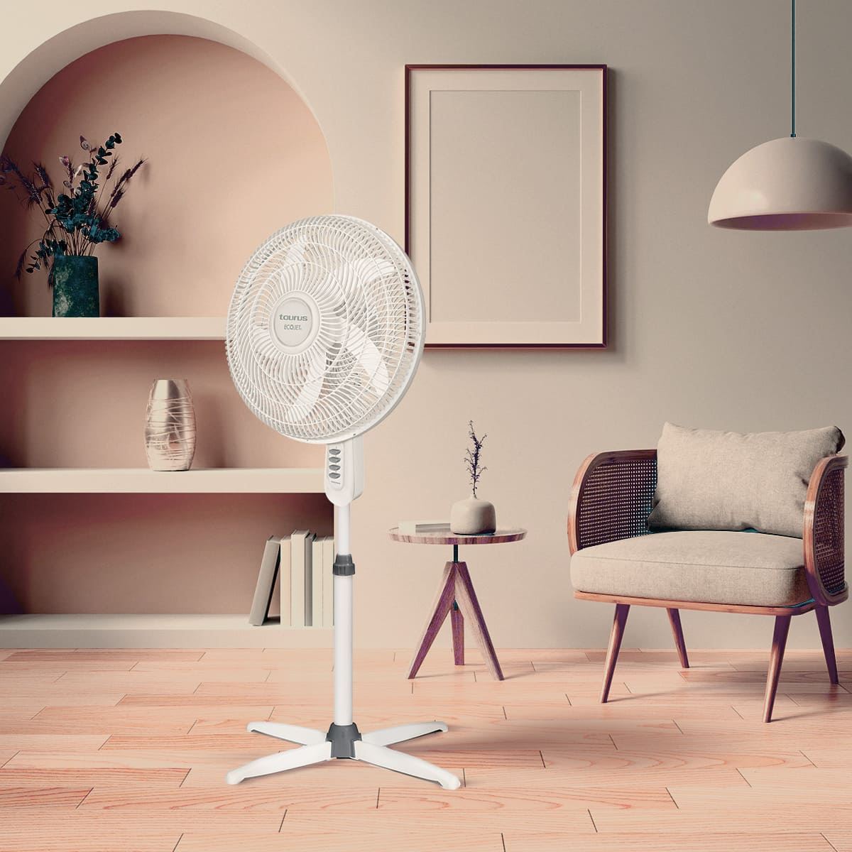 Ventilador de pedestal 16"