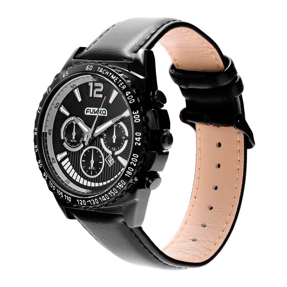 Set de Reloj y Pulseras para Caballero Fukka