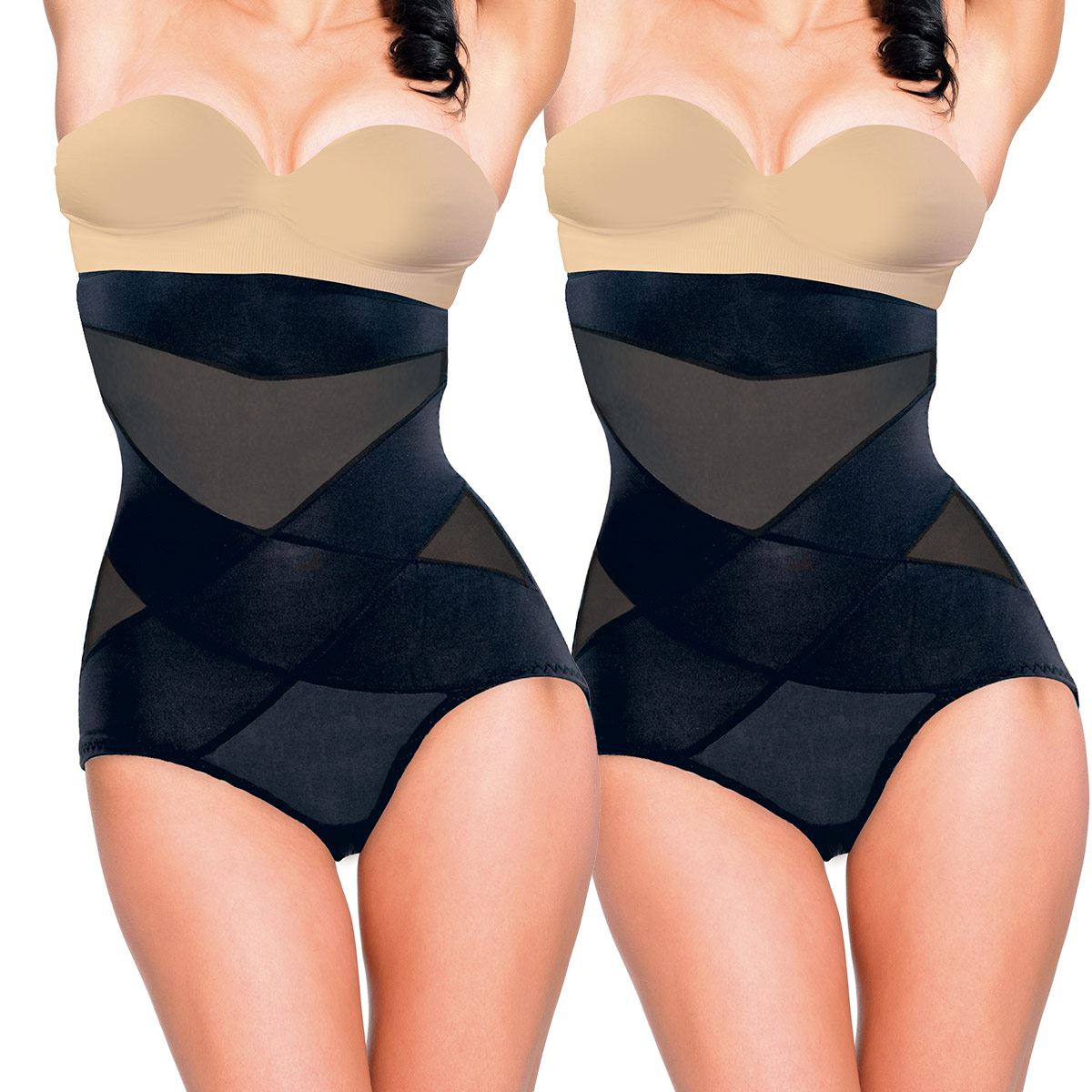 Velform Cross Compression Faja Panty L Negro