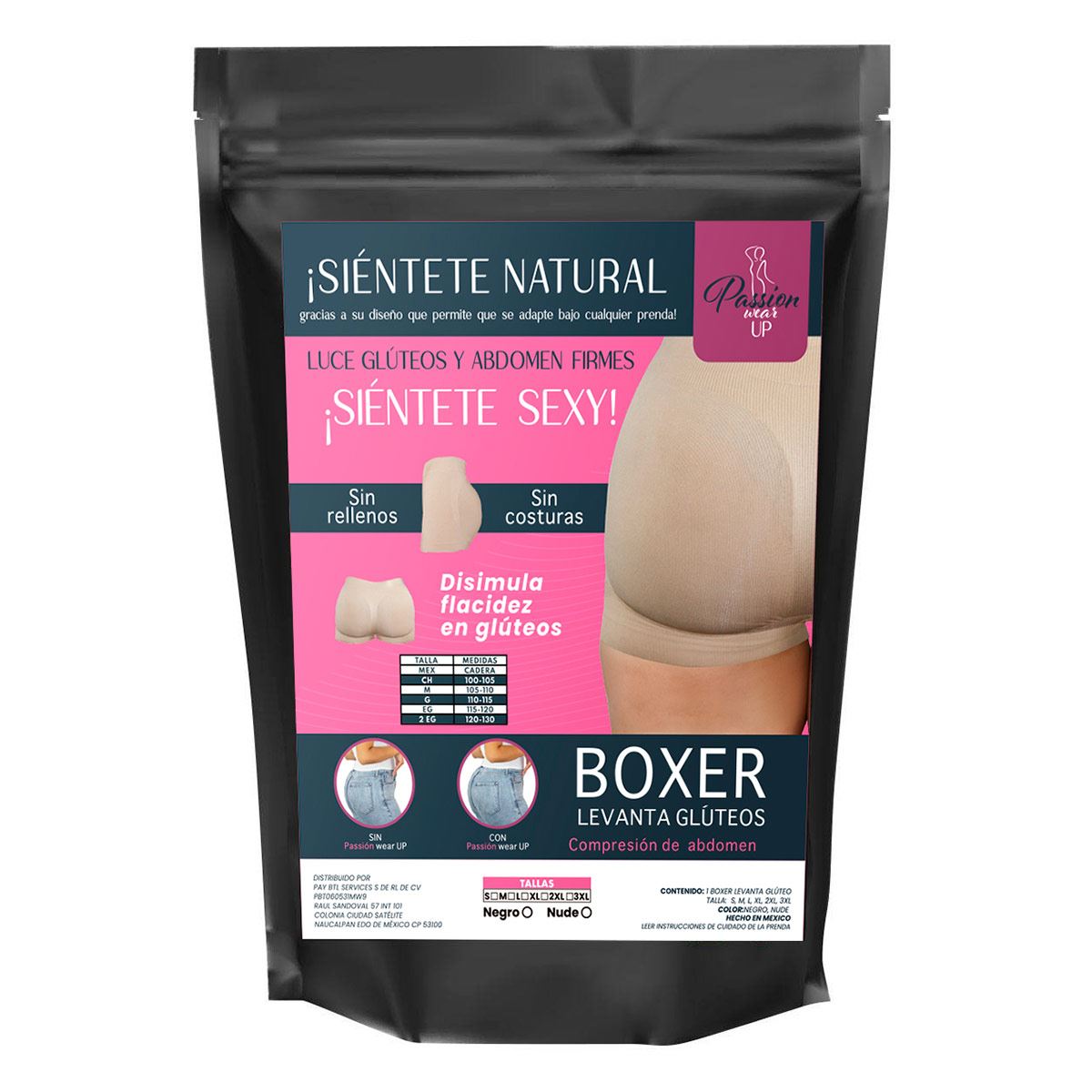 Bóxer Passion Wear Up Nude M