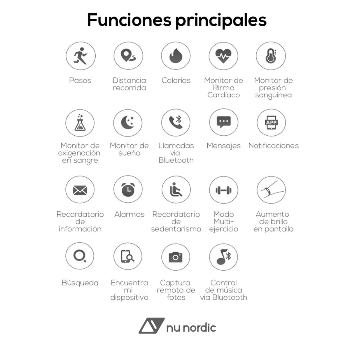 Smartwatch Nu nordic space travel NU20015