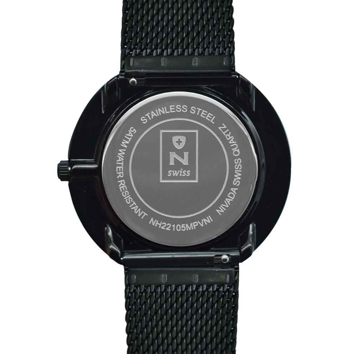 Reloj Nivada NH22105MPVNI Executive Caballero Negro