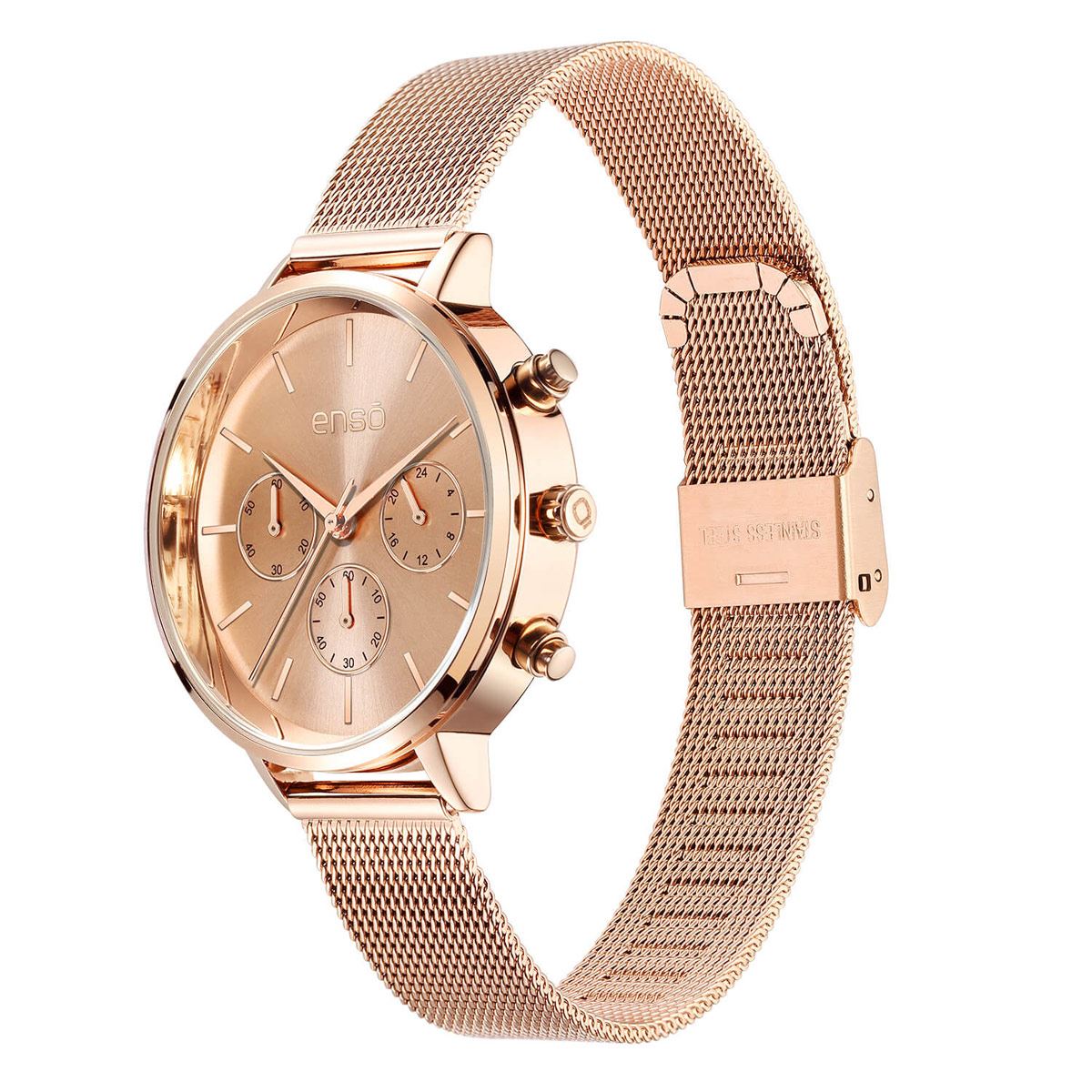Reloj de Pulso Enso EW1038L2 Casual Oro Rosa para Dama