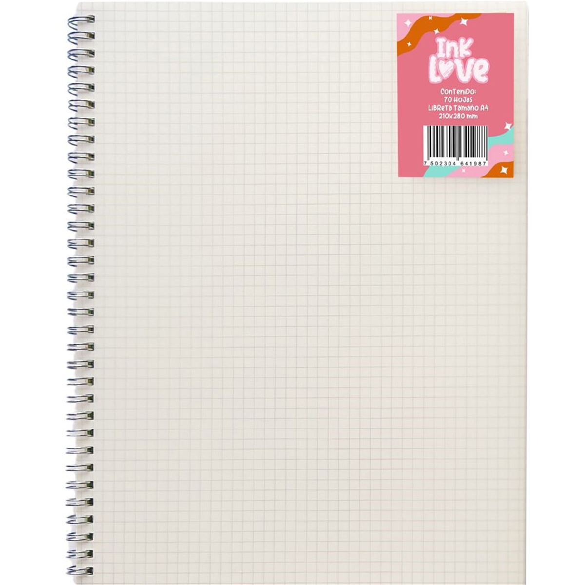 Libreta DEPAI A4 Portada Transparente