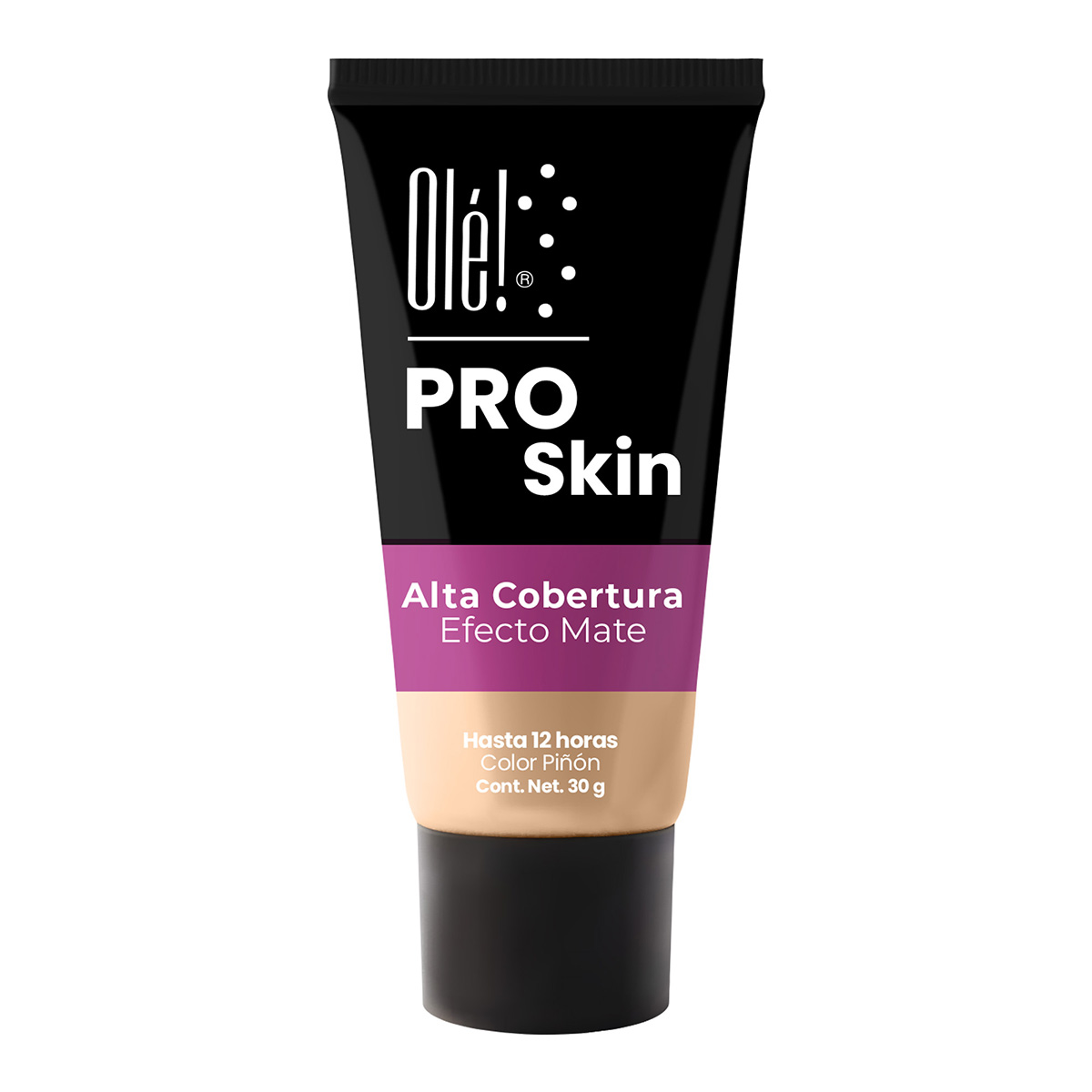 Maquillaje Líquido Cotton Skyn Vainilla 30ml Olé!