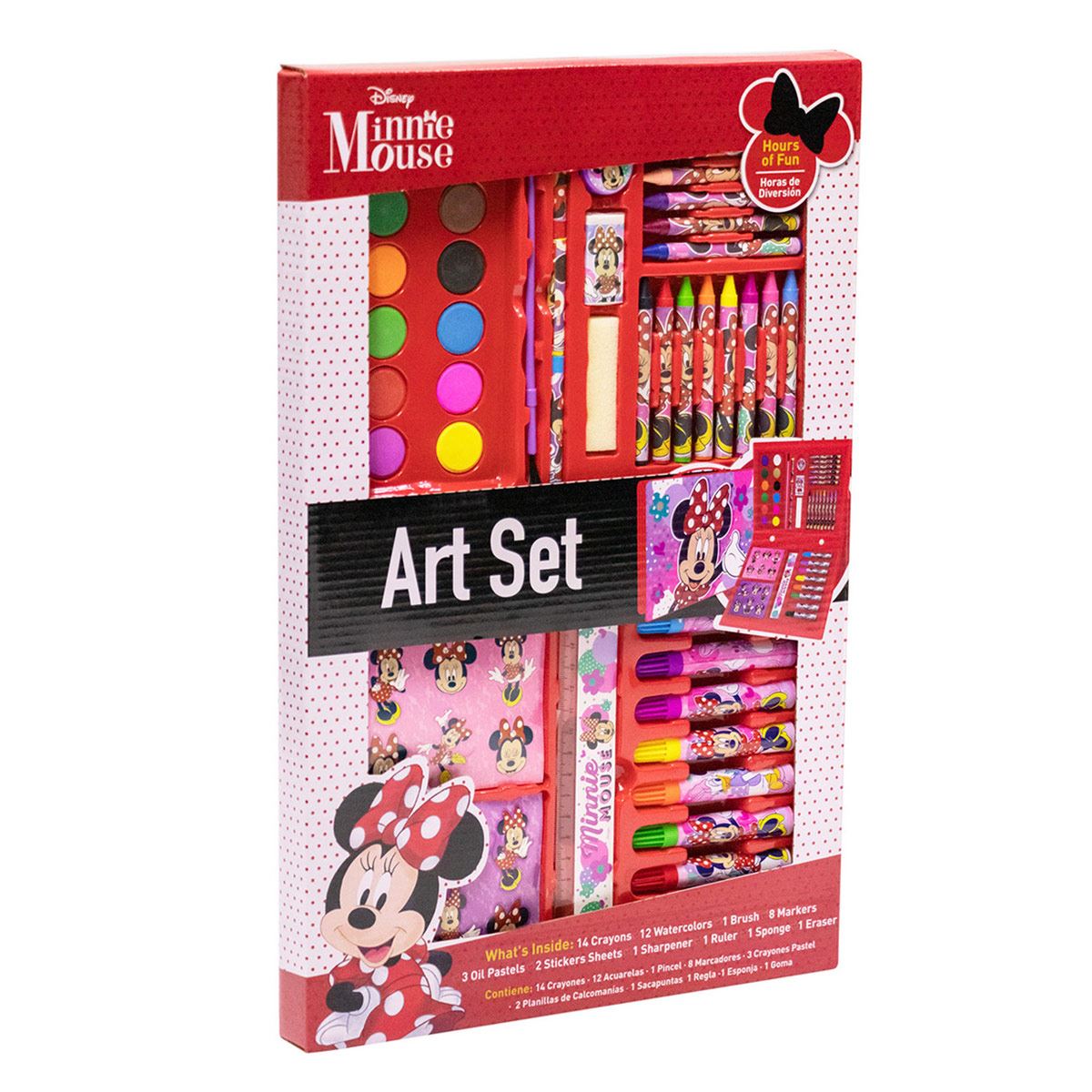 Art Set de 52 Piezas Minnie Mouse