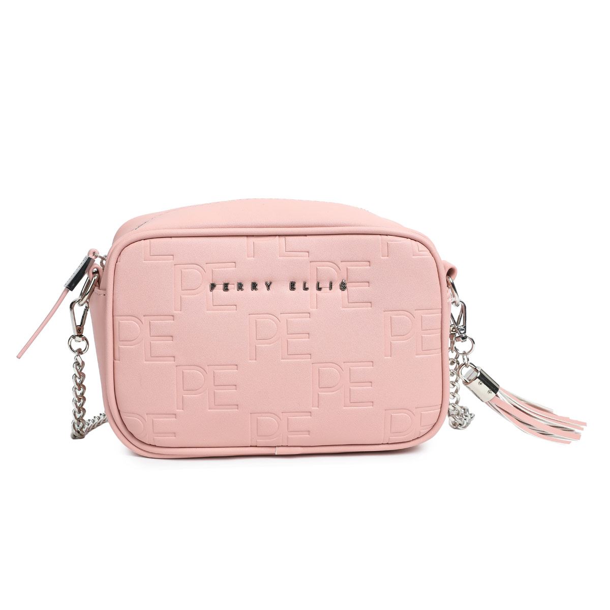 Bolsa Shoulder Color Rosa Para Mujer Perry Ellis